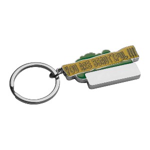 breloc metalic personalizat verde 93503 1