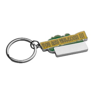 breloc metalic personalizat verde 93506 1